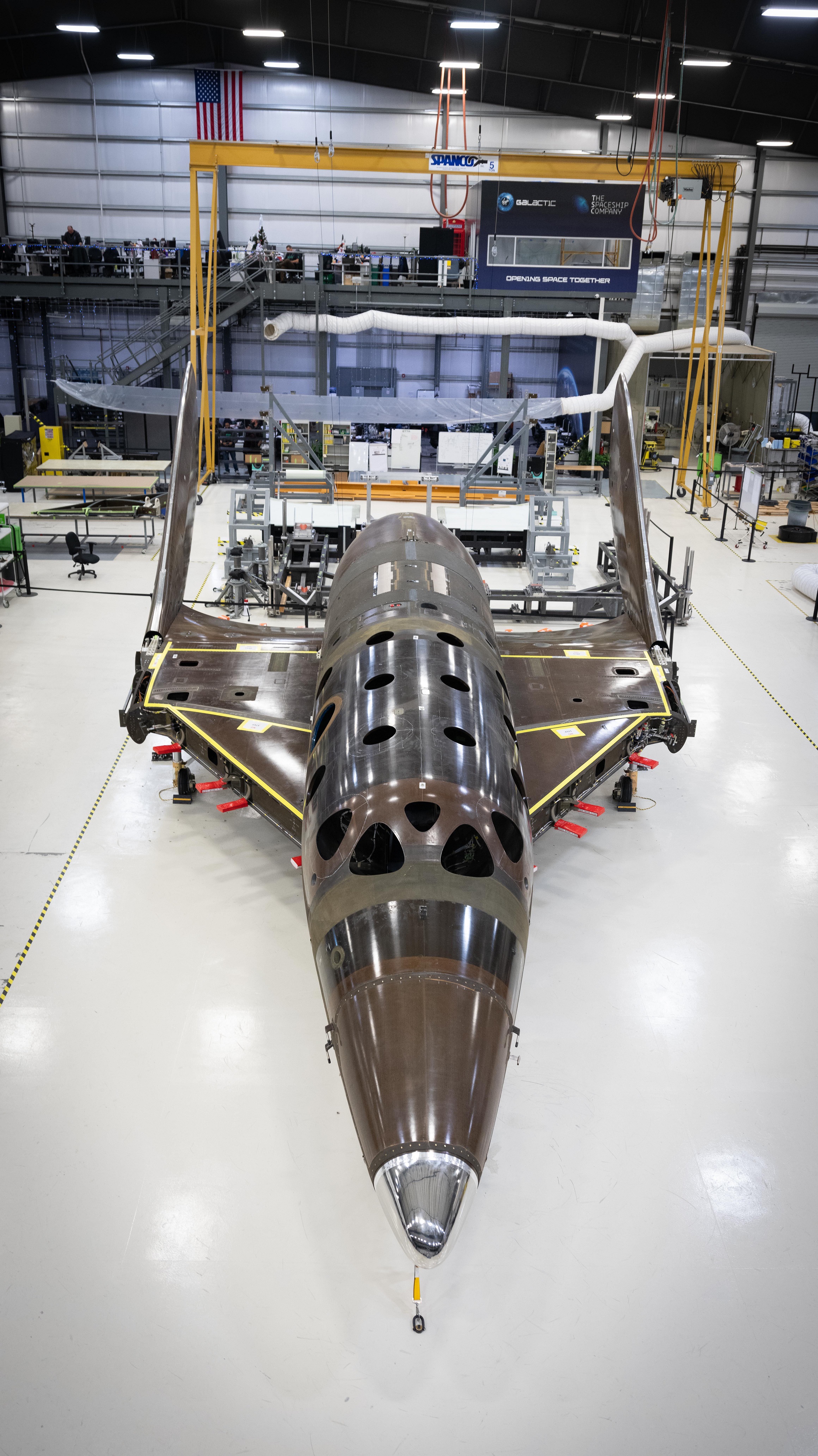 Latest spaceship in Virgin Galactic's fleet completes major build milestone  - AviTrader Aviation News