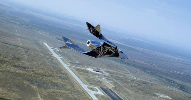 Virgin Galactic’s SpaceShipTwo completes second flight from Spaceport ...